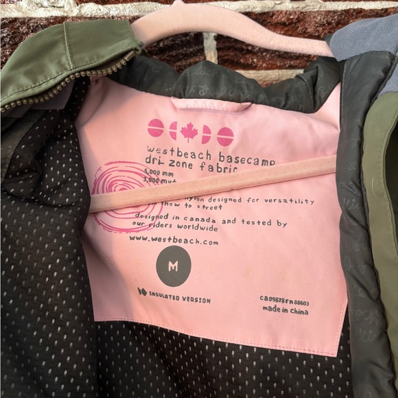 Westbeach snowboard jacket coat - Picture 3 of 3